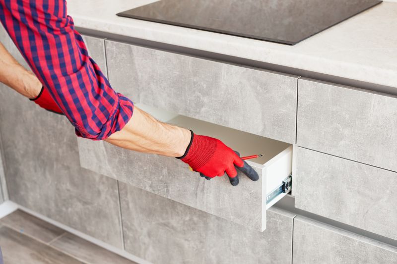 Repaired Cabinet Doors